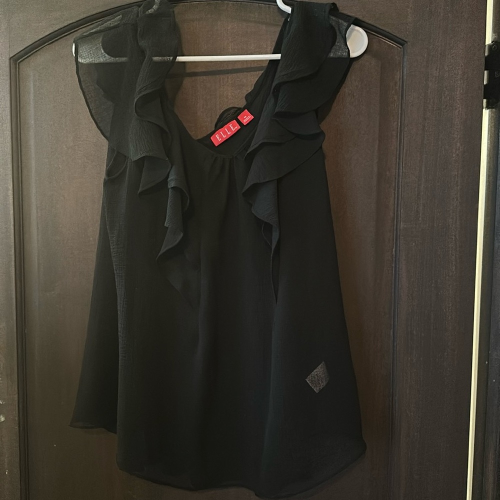 Flowy blouse with cami